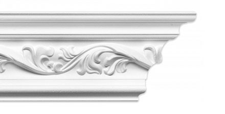 polystyrene and PU cornices