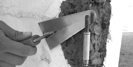 repairs - mortars and glues