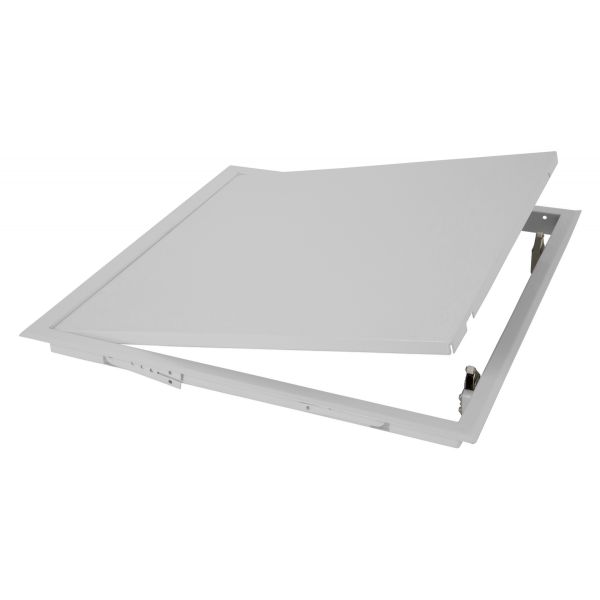 white lacquered trapdoor