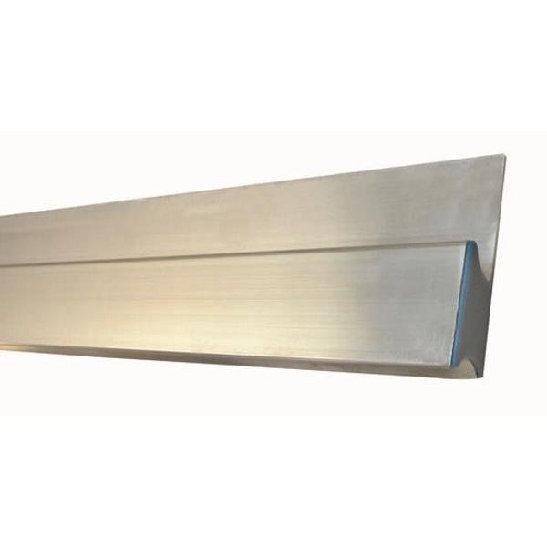 aluminium ruler - H form - closed profile