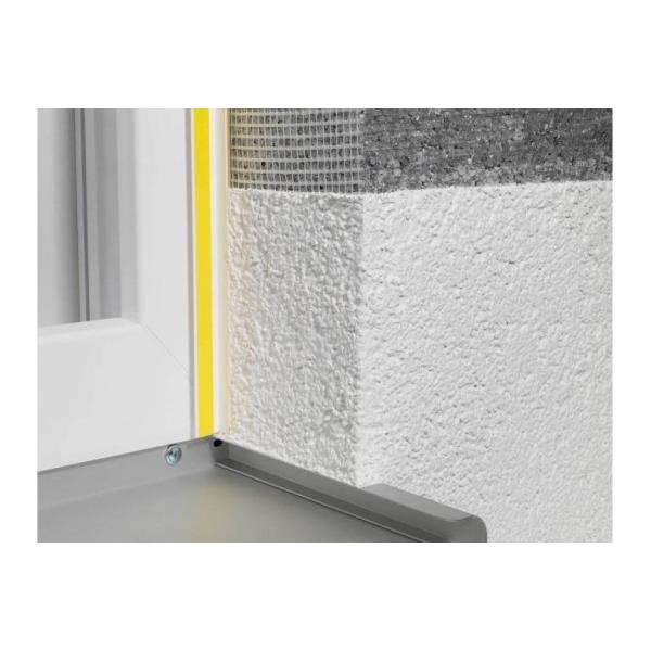 profil pour portes et fenêtres  - PVC avec fibre 