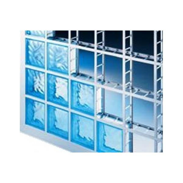 perfil para blocos / tijolo de vidro binario