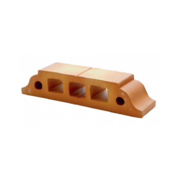 cornice brick - halves  - 22x5x5 cm