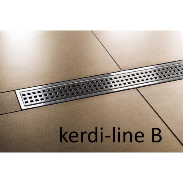 remates e cobertura A,B ou C para escoamentos kerdi-line 