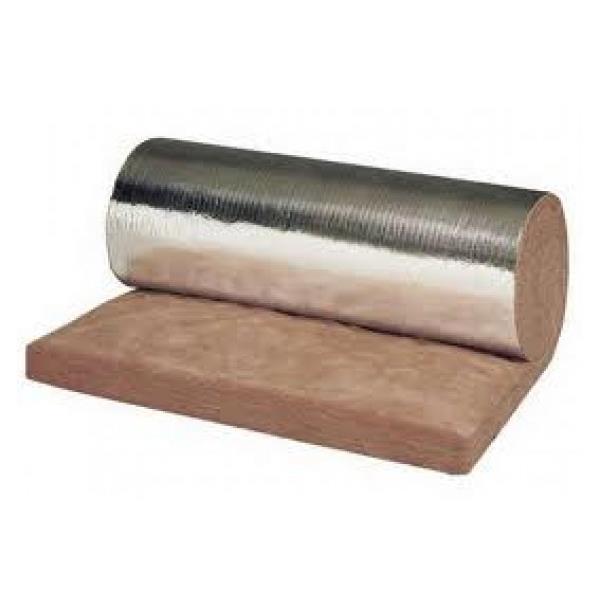  laine minérale - rouleau avec l'aluminium