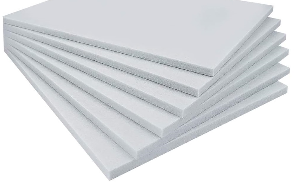 White expanded pvc board