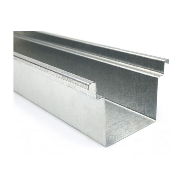 channel without pendant  - galvanized steel or stainless steel