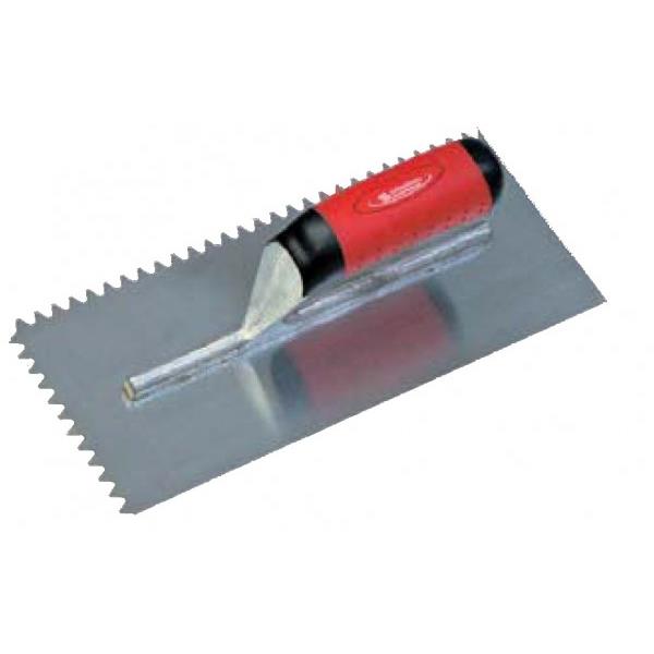 stainless Notched trowel 