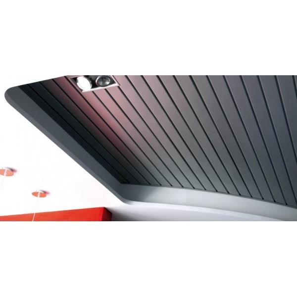 ceiling pvc coated - metal effect - Outdoor