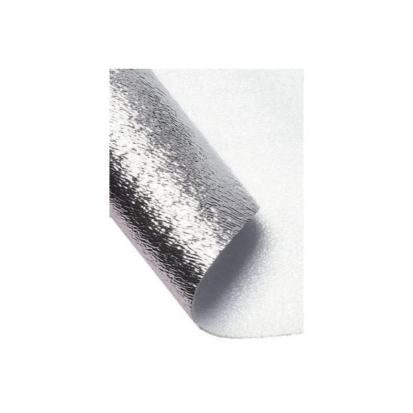 mousse polyétylène 2mm  + aluminium 1 face rouleau =1,2x180m