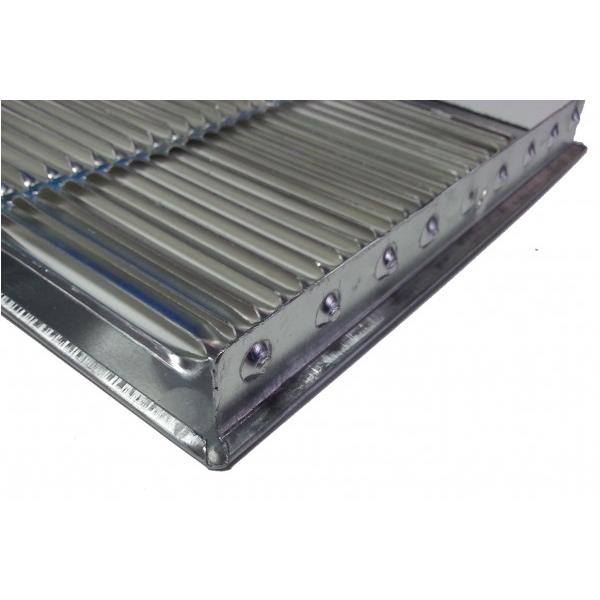 Square metal grille