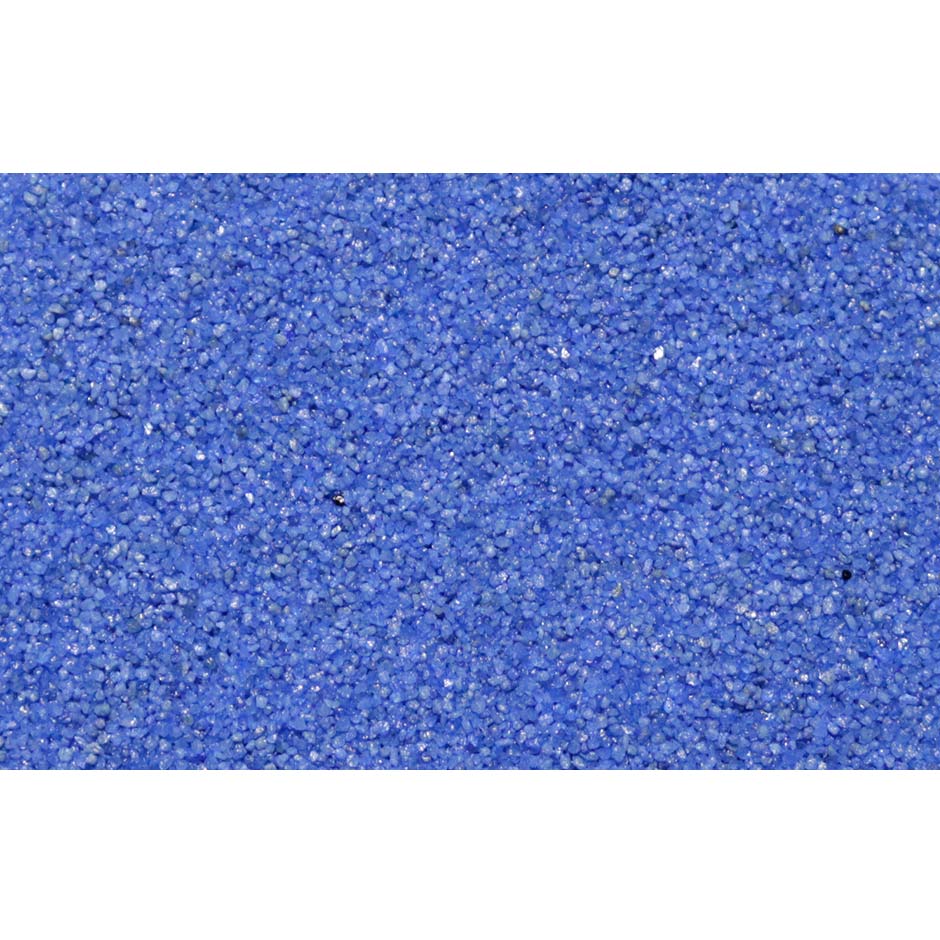 quartz sand - ultramarine blue