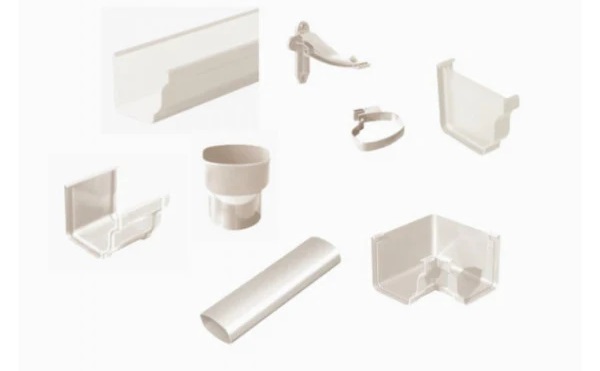 gouttière et accessoires en PVC modèle BEST couleur blanc