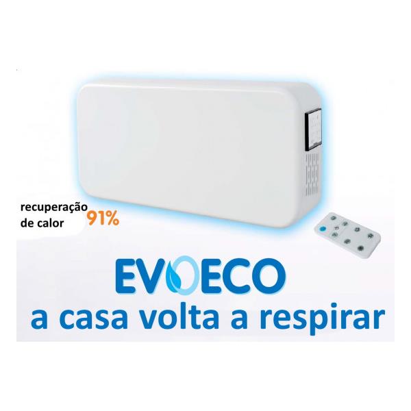 VMC com recuperador calor EVOECO