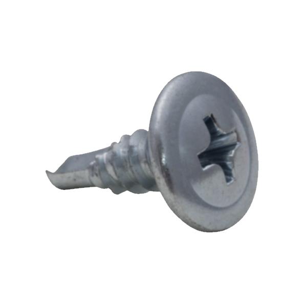 wide cylindrical head drill screw