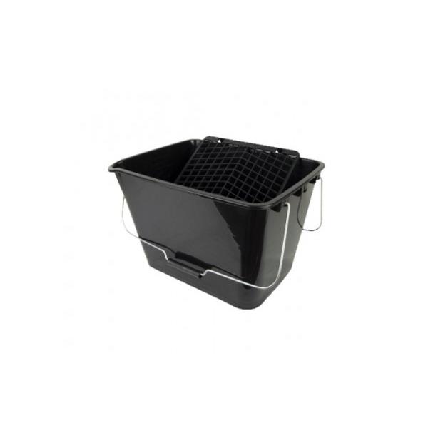 16L plastic pro bucket with plastic grid