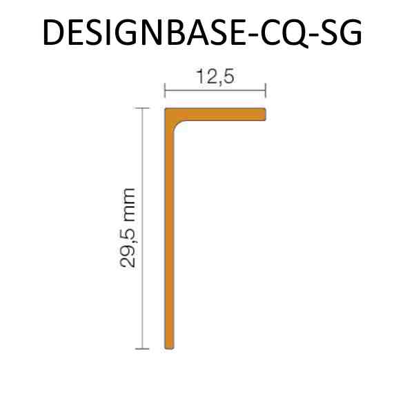 Profile schluter designbase-CQ-AE
