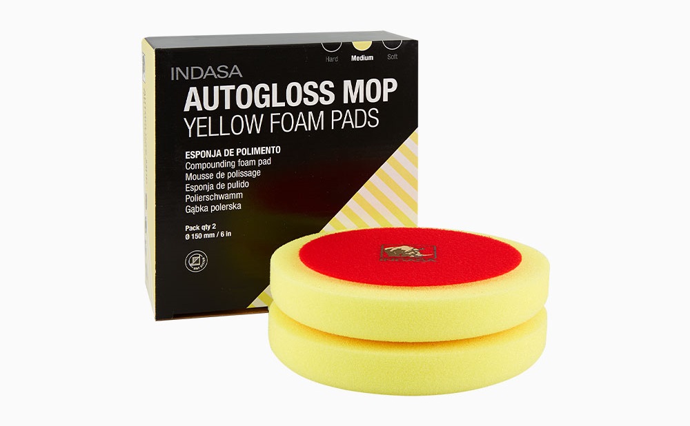 Disco de Polimento Autogloss MOP - Amarelo