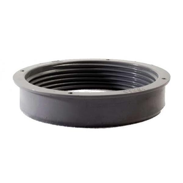 threaded ring - PVC pipe - domestic sewage