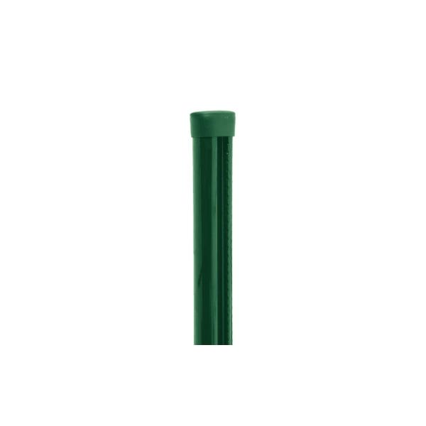 poste plastificado redondo verde 