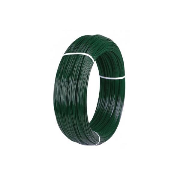 green plastic wire
