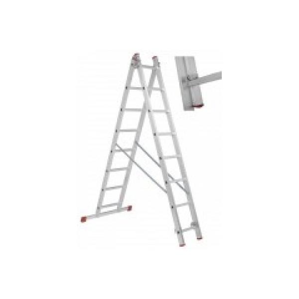 Dual convertable aluminum ladder 
