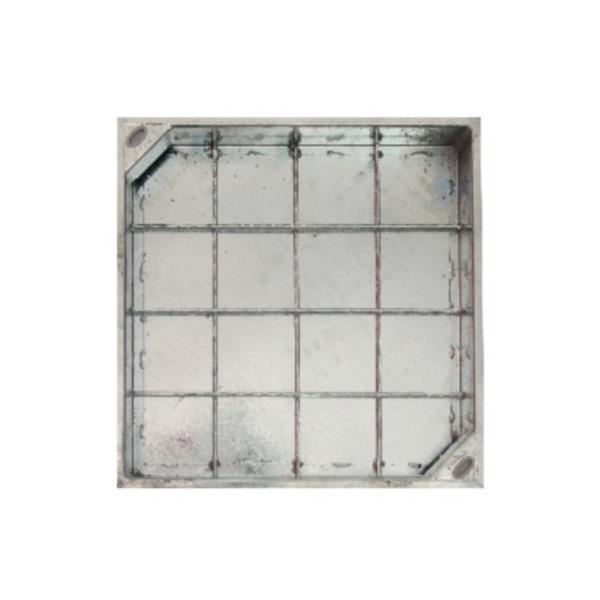 rim + siphoned recessed cover with 50 mm flap - hot dip galvanizing