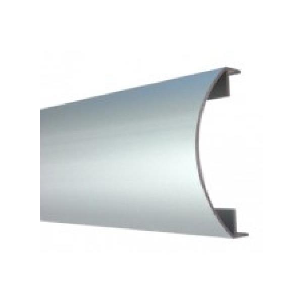Profile curved terminal for glass block