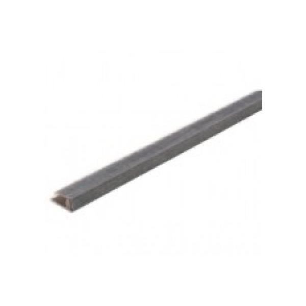 clipável profile for vinyl panel - element wood - megeve gris