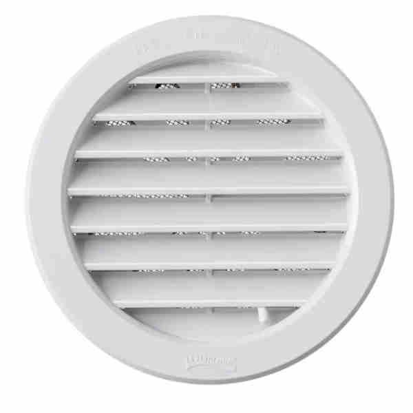 grille ronde dans ABS fixe