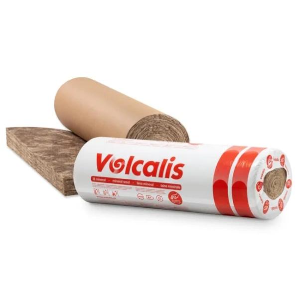 lã mineral volcalis easy kraft rolo
